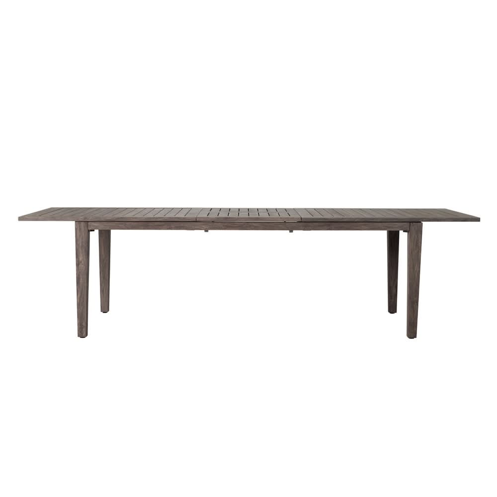 Lloyd Flanders Frontier Aluminum Outdoor 86"-110" Rectangle Butterfly Umbrella Dining Table