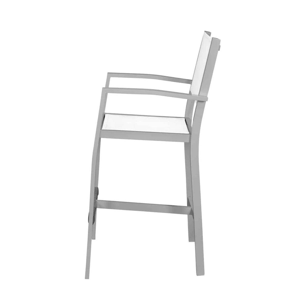 DecoScape Fusion Aluminum Sling Outdoor Bar Arm Chair