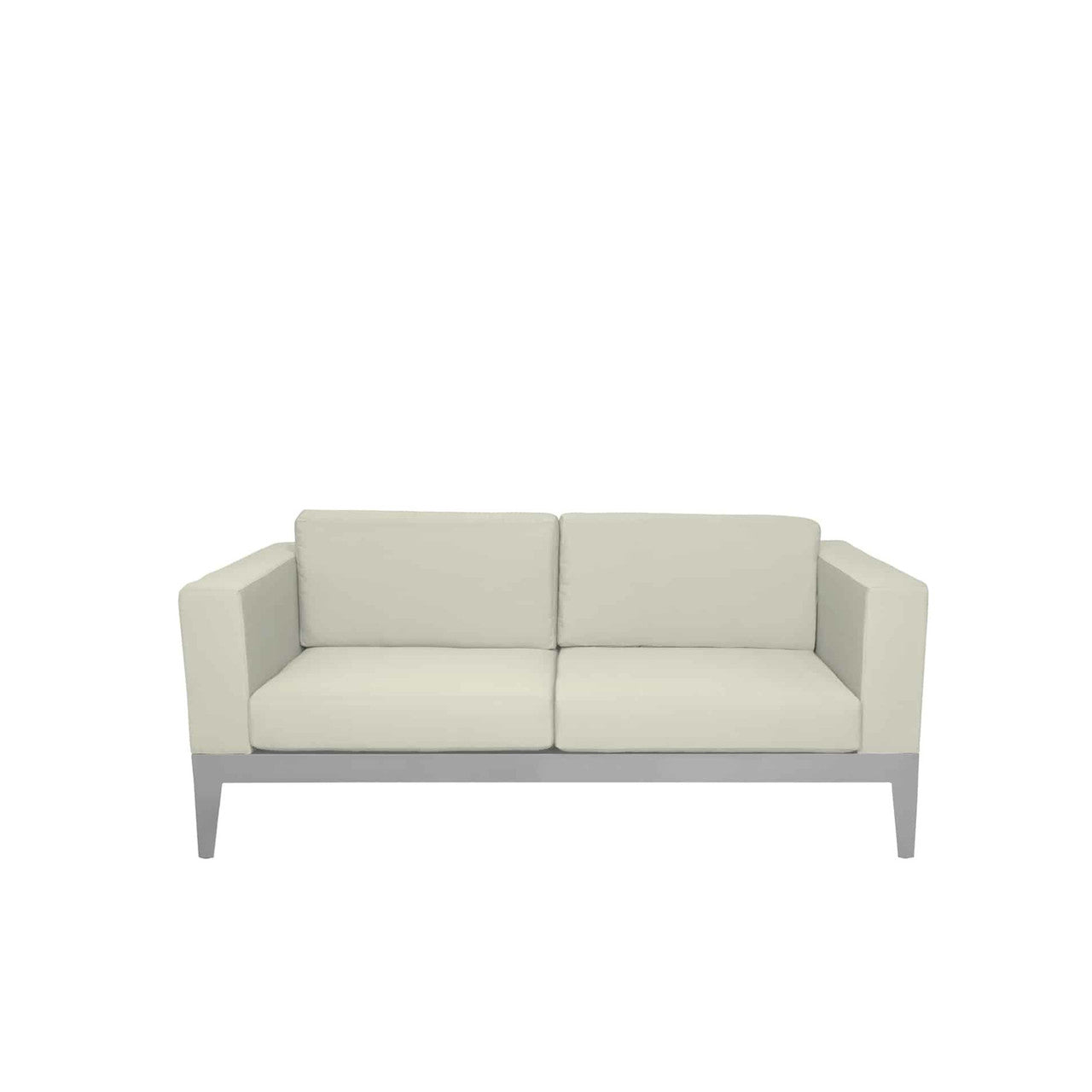 DecoScape South Beach Aluminum Outdoor Loveseat