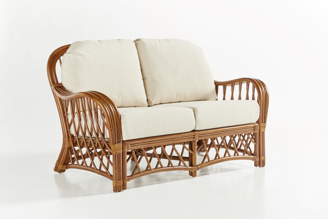 South Sea Rattan Antigua Indoor Loveseat