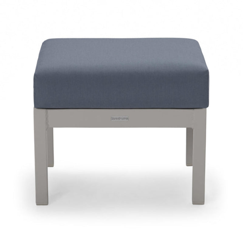 Telescope Casual Bazza Cushion MGP Aluminum Outdoor Ottoman