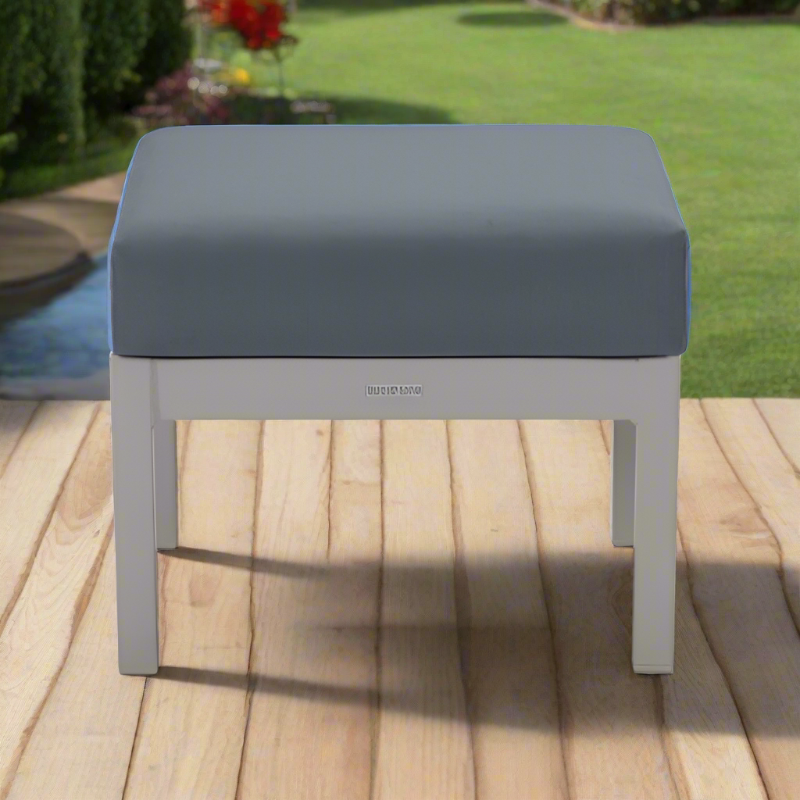 Telescope Casual Bazza Cushion MGP Aluminum Outdoor Ottoman