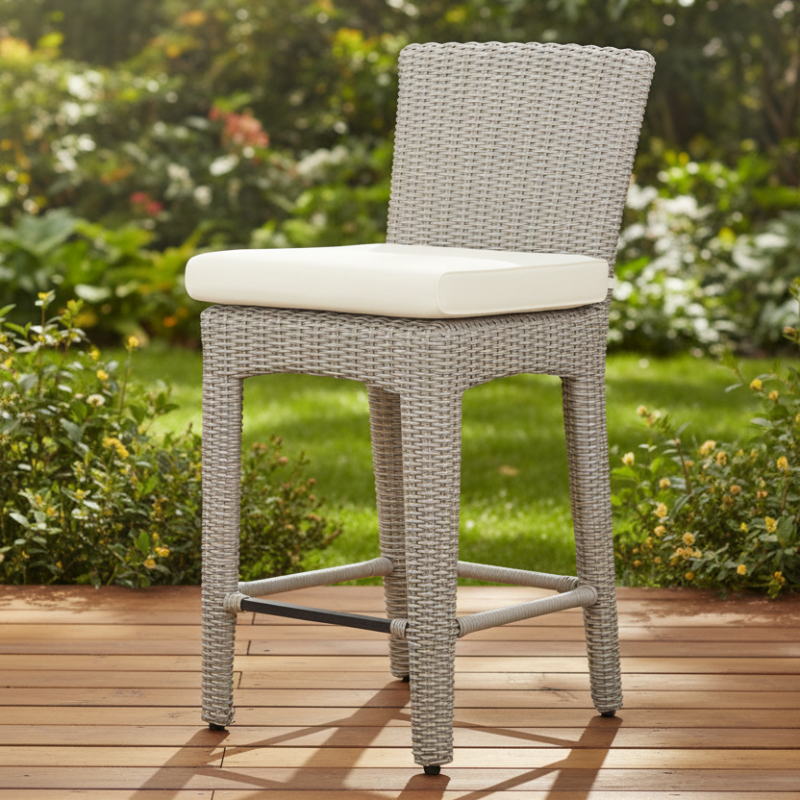 Sunset West Manhattan Wicker Outdoor Counter Stool