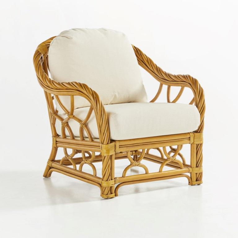 South Sea Rattan New Twist Indoor Lounge Chair