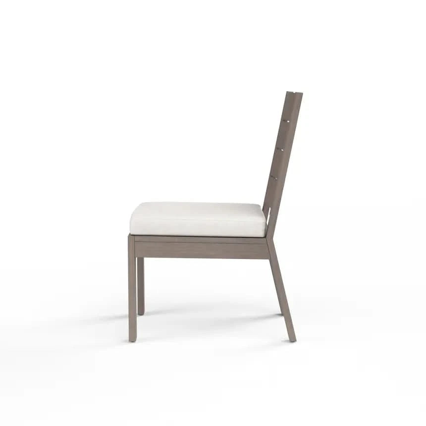Sunset West Laguna Aluminum Outdoor Armless Dining Chair