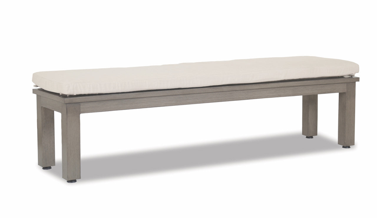 Sunset West Laguna Aluminum Outdoor Dining Bench