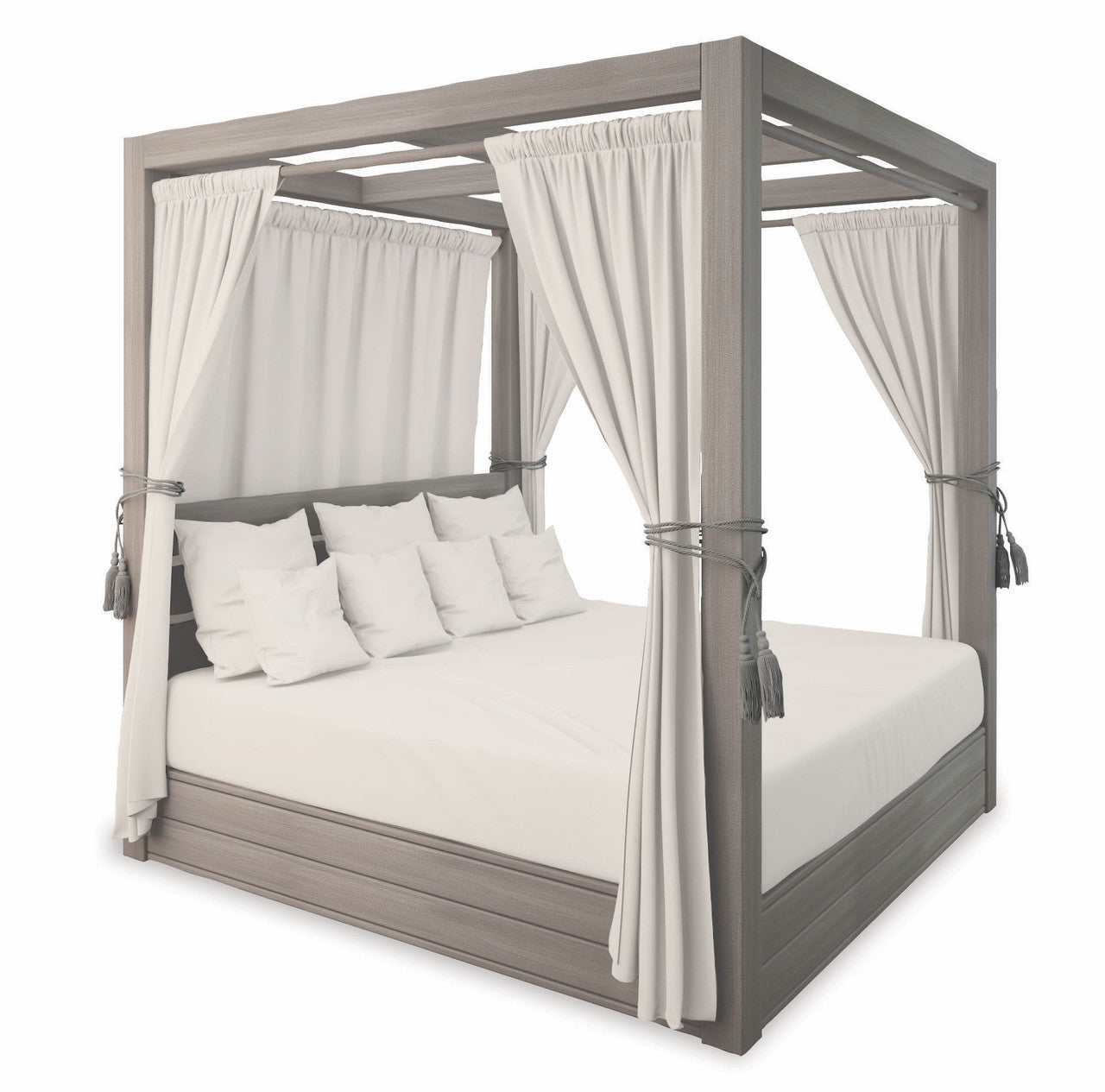 Sunset West Laguna Aluminum Outdoor Resort King Daybed