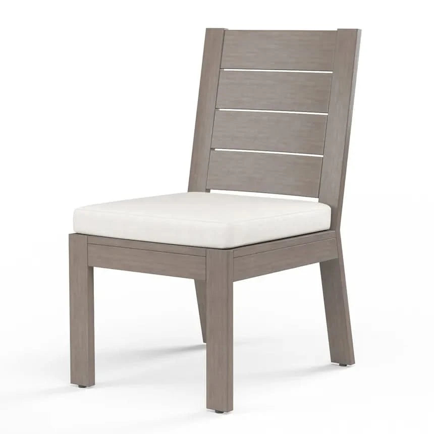 Sunset West Laguna Aluminum Outdoor Armless Dining Chair
