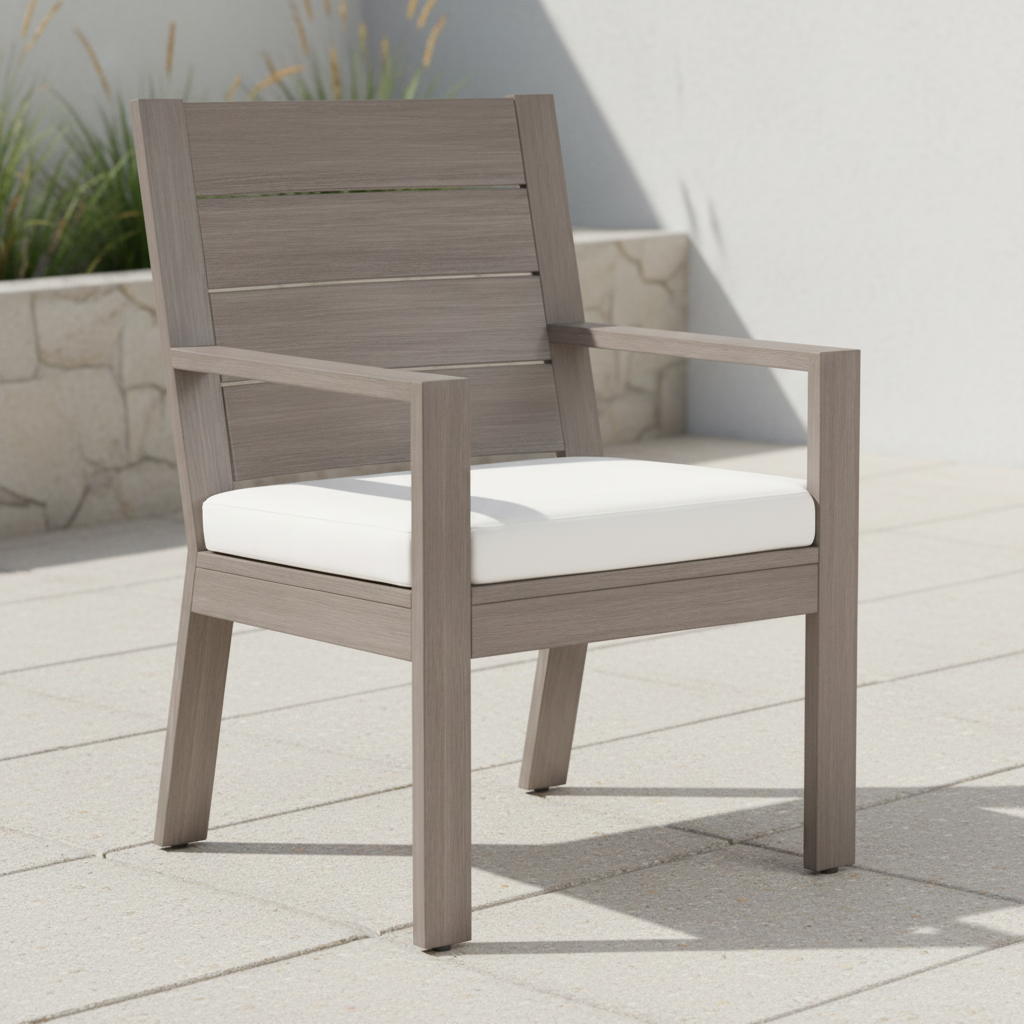 Sunset West Laguna Aluminum Outdoor Dining Chair