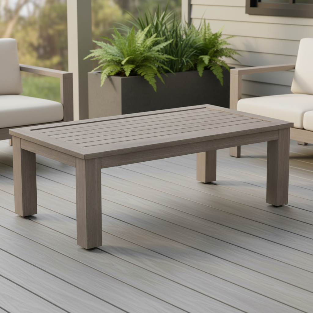 Sunset West Laguna Aluminum Outdoor Coffee Table