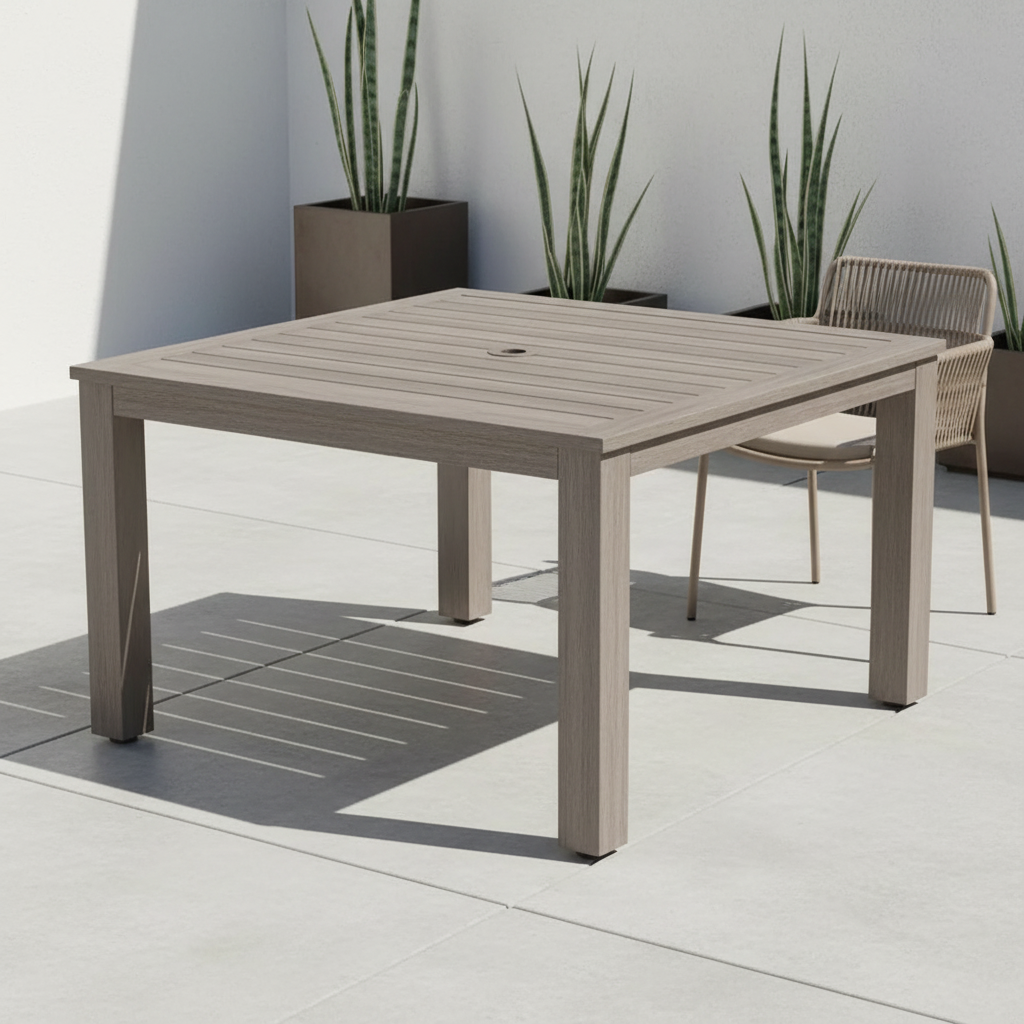 Sunset West Laguna Aluminum Outdoor 48" Square Table