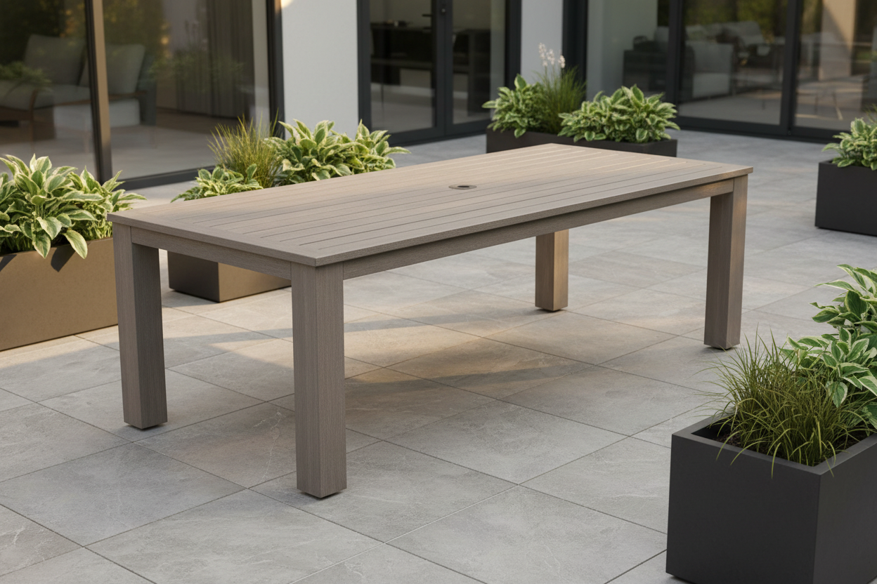 Sunset West Laguna Aluminum Outdoor 90" Table