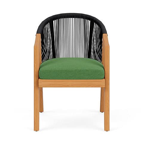 Lloyd Flanders Alpine Wicker Outdoor Dining Armchair