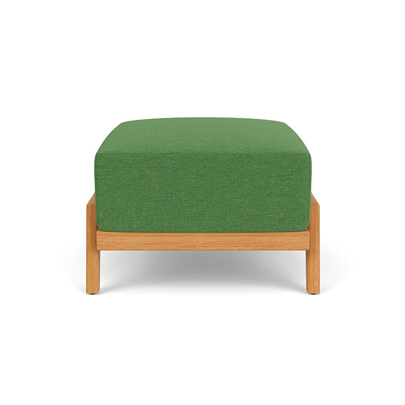 Lloyd Flanders Alpine Teak Outdoor Ottoman