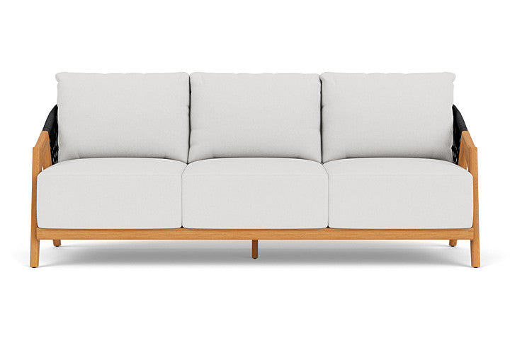Lloyd Flanders Alpine Teak Outdoor Sofa