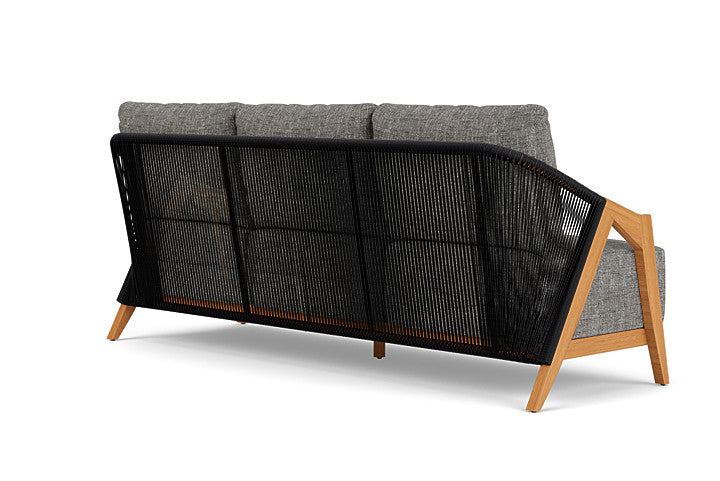 Lloyd Flanders Alpine Teak Outdoor Sofa