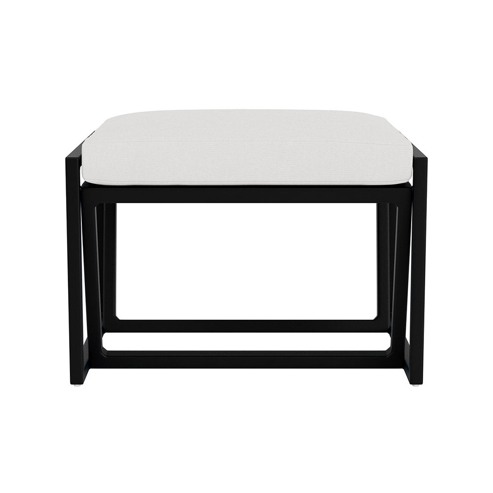 Lloyd Flanders Summit Aluminum Outdoor Ottoman