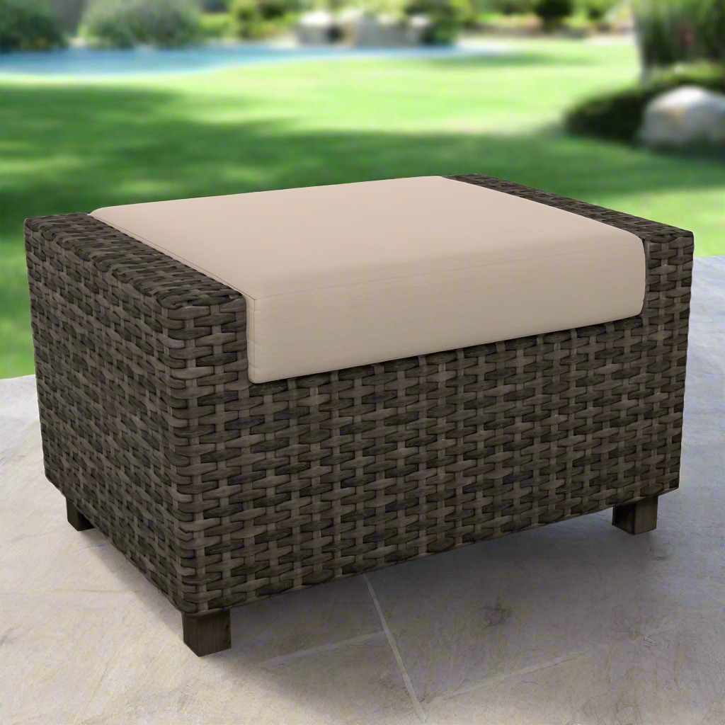 Forever Patio Edgewater Rectangular Ottoman by NorthCape International