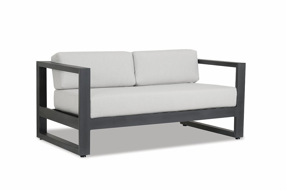 Sunset West Redondo Aluminum Outdoor Loveseat