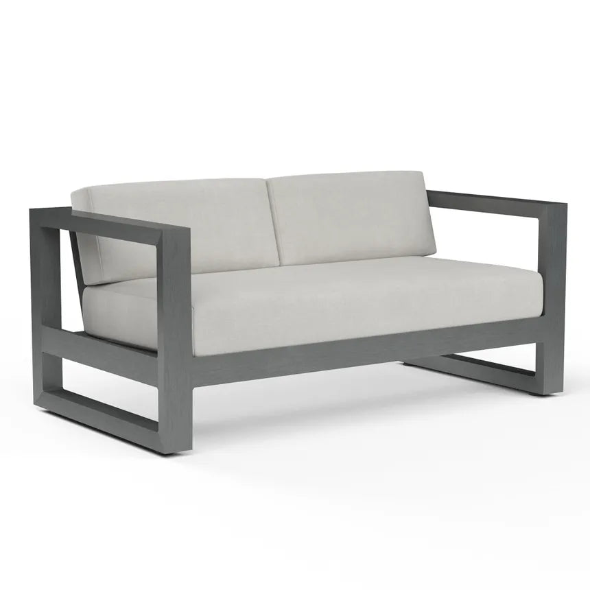 Sunset West Redondo Aluminum Outdoor Loveseat