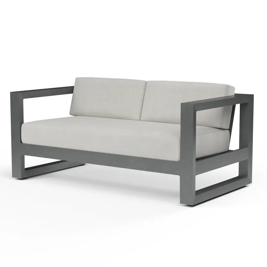 Sunset West Redondo Aluminum Outdoor Loveseat