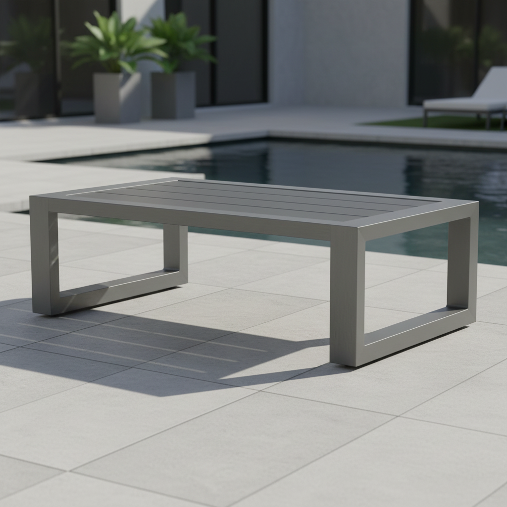 Sunset West Redondo Aluminum Outdoor Coffee Table