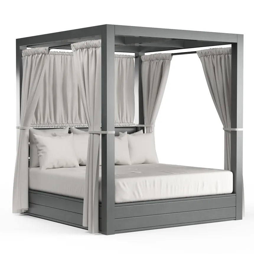 Sunset West Redondo Aluminum Outdoor Resort King Daybed