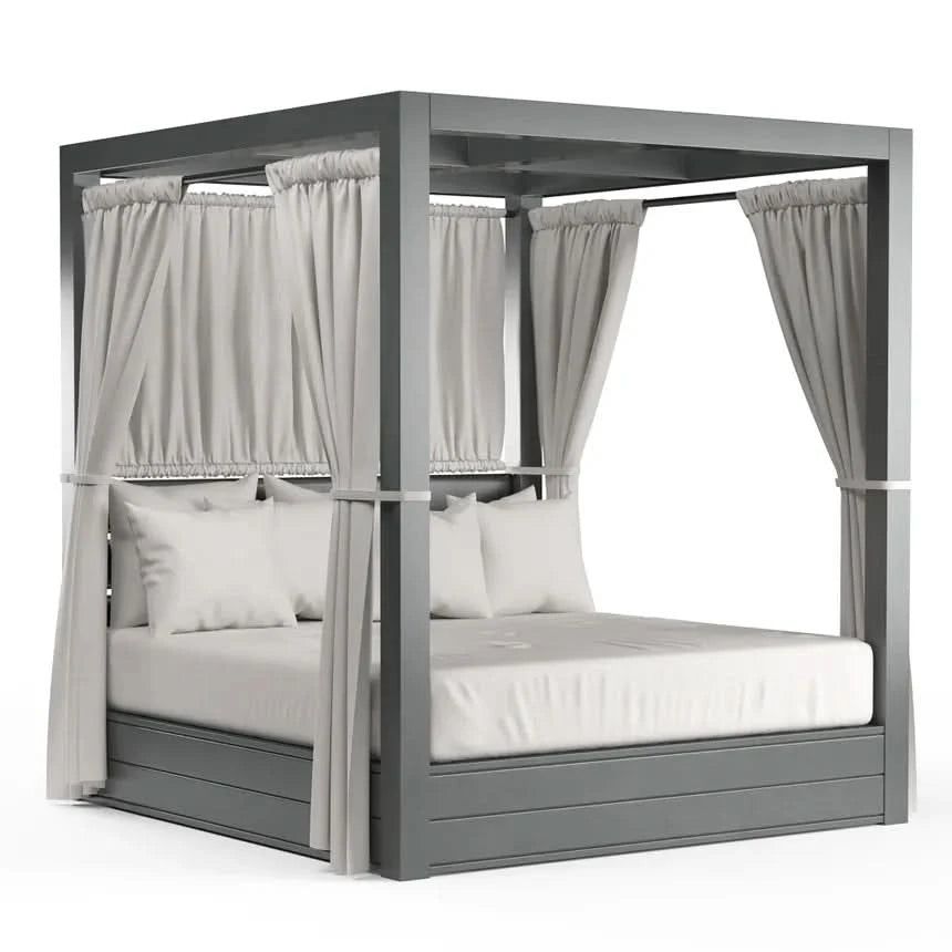 Sunset West Redondo Aluminum Outdoor Resort King Daybed