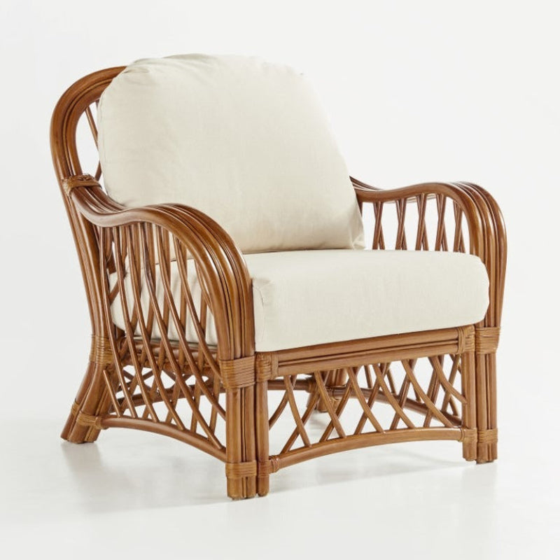South Sea Rattan Antigua Rattan Indoor 6-Person Living Room Set