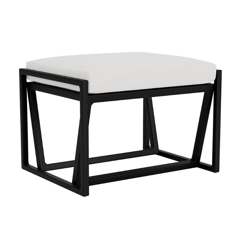 Lloyd Flanders Summit Aluminum Outdoor Ottoman