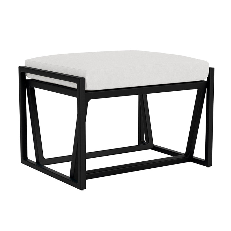 Lloyd Flanders Summit Aluminum Outdoor Ottoman
