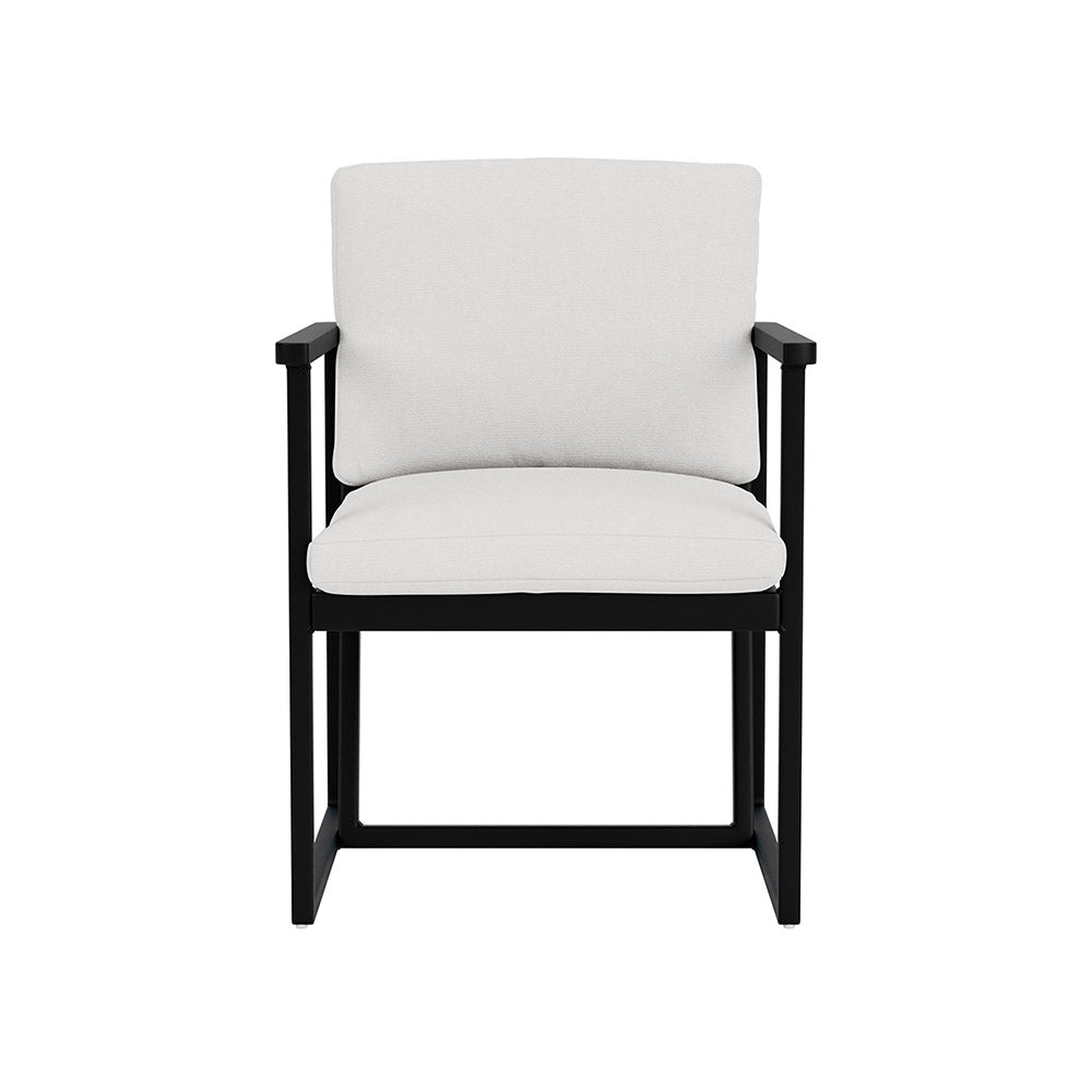 Lloyd Flanders Summit Aluminum Outdoor Dining Armchair