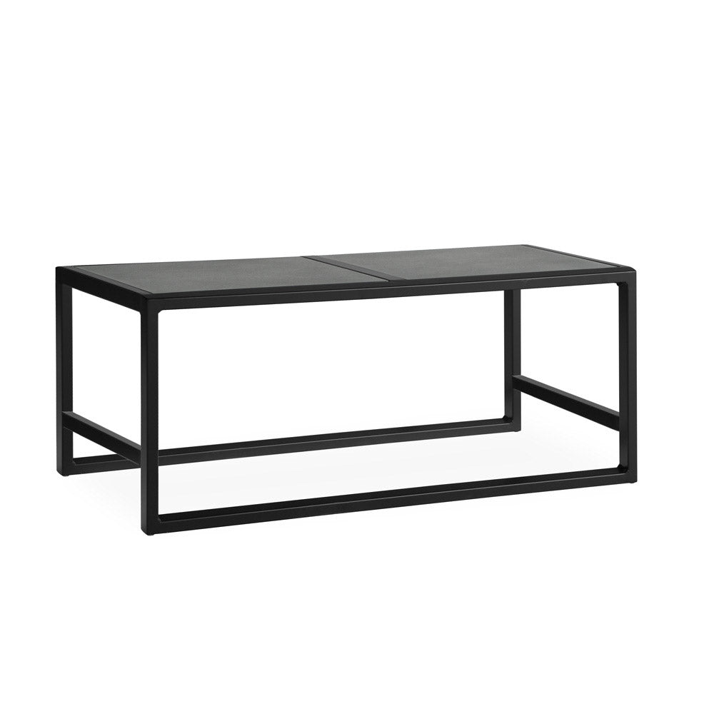 Lloyd Flanders Summit Aluminum Outdoor 42" Rectangular Cocktail Table