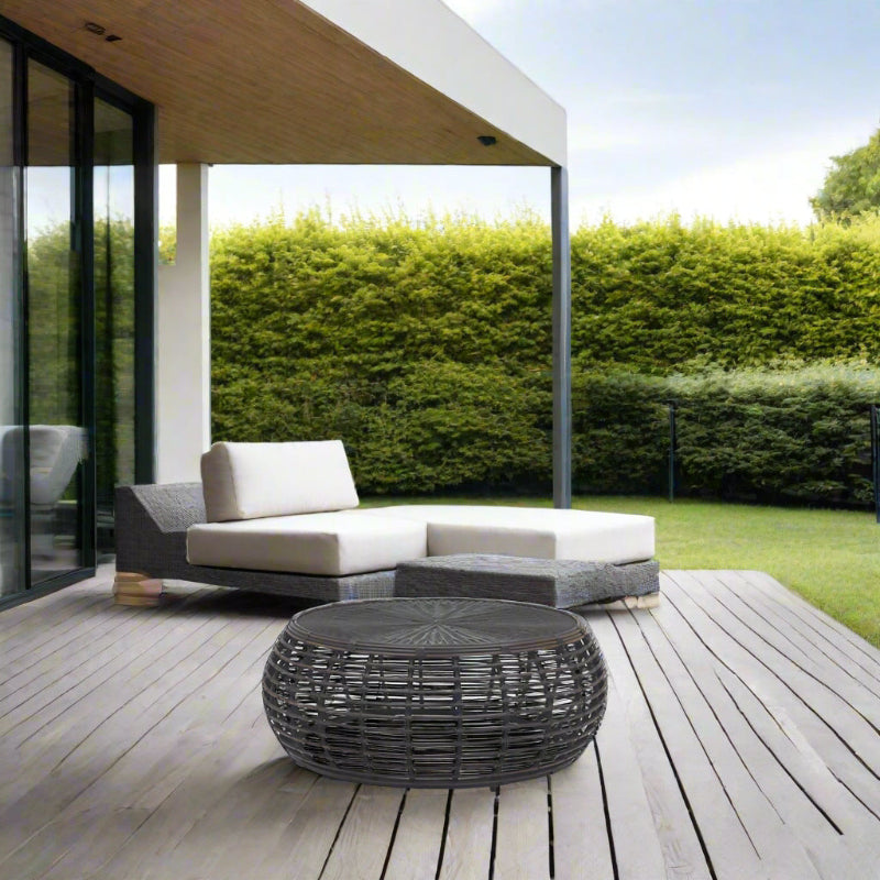 Sunset West Venice Wicker Outdoor Coffee Table