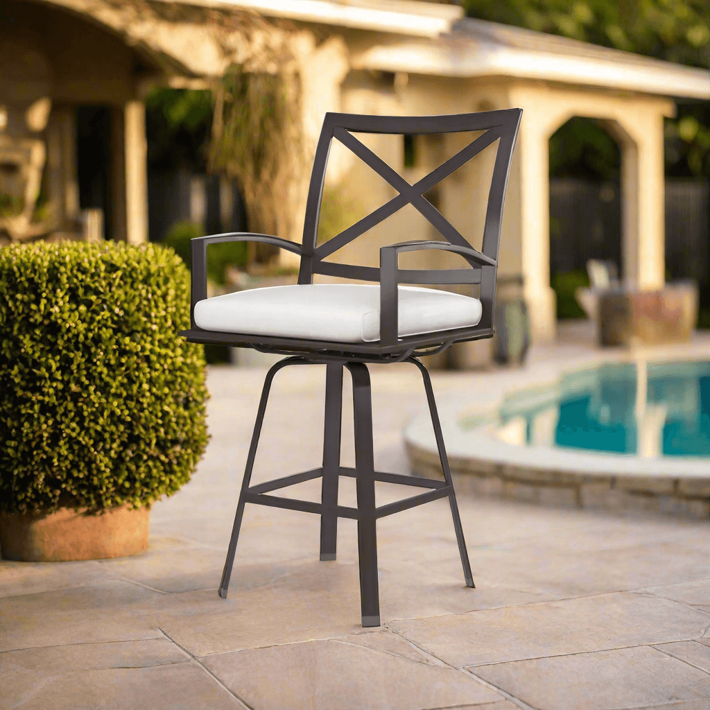 Sunset West La Jolla Aluminum Outdoor Counter Stool