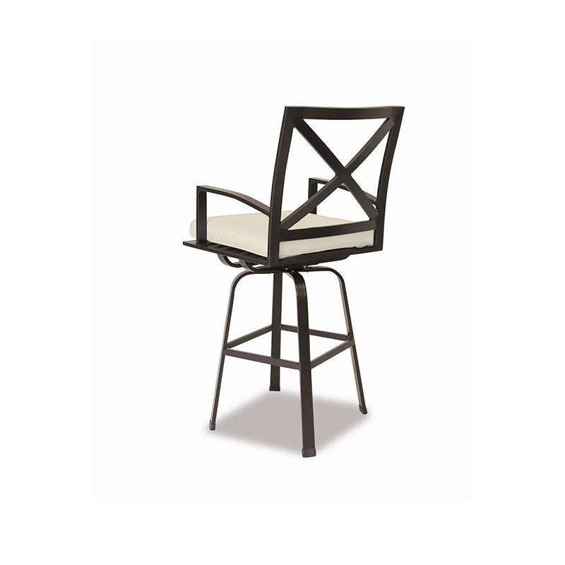 Sunset West La Jolla Aluminum Outdoor Swivel Bar Stool