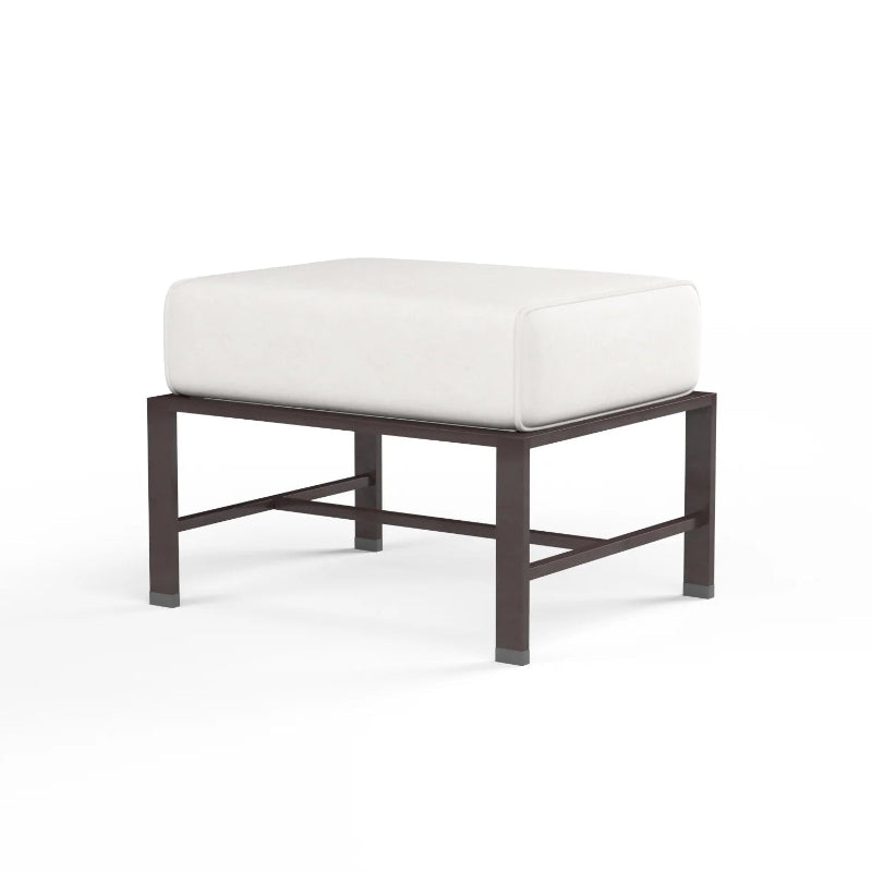 Sunset West La Jolla Aluminum Outdoor Ottoman