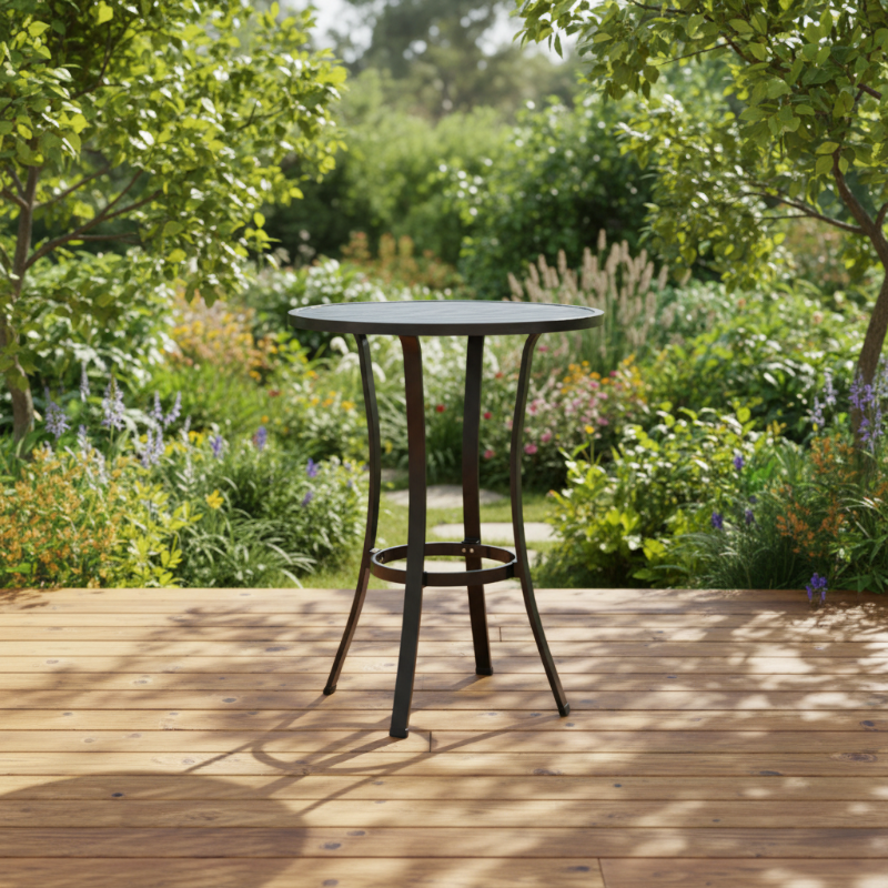 Sunset West La Jolla Aluminum Outdoor Pub Table