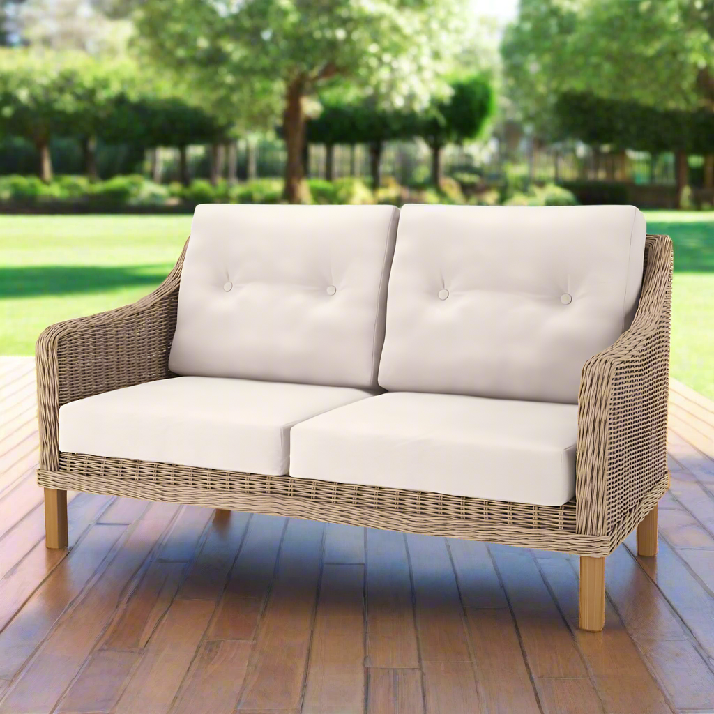 NorthCape International 6510 Wicker Outdoor Loveseat