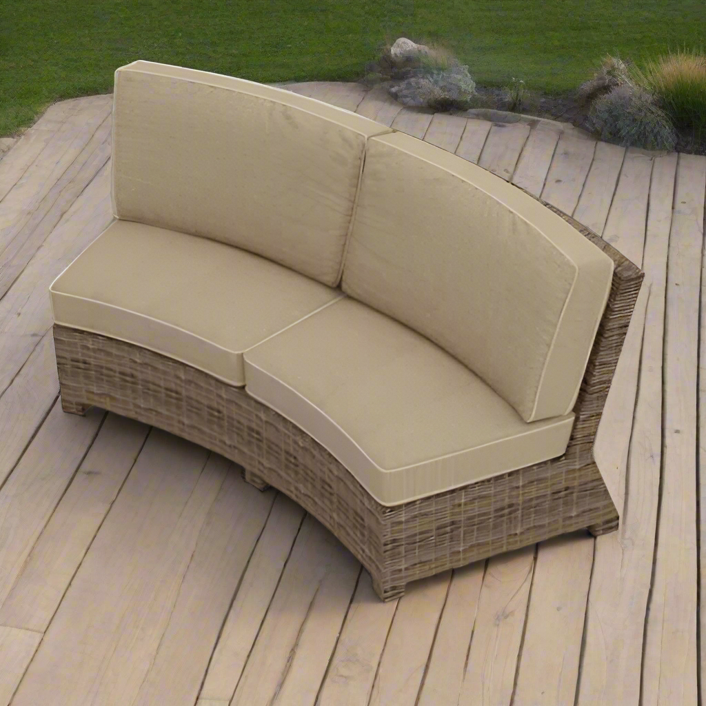 Replacement Cushions for Forever Patio Cypress Curved Sofa