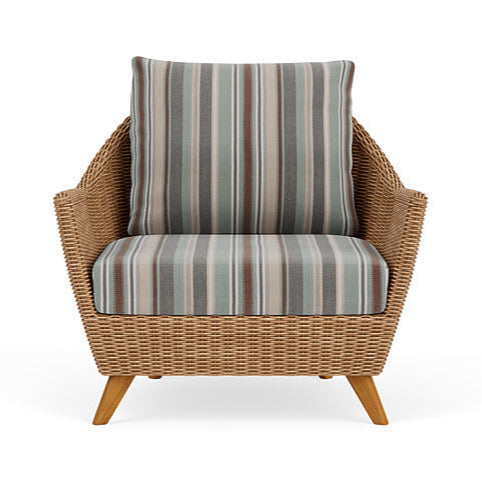 Lloyd Flanders Tobago Woven Vinyl Lounge Chair