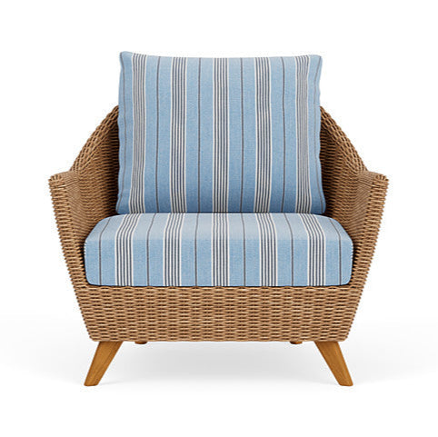 Lloyd Flanders Tobago Woven Vinyl Outdoor Lounge Chair