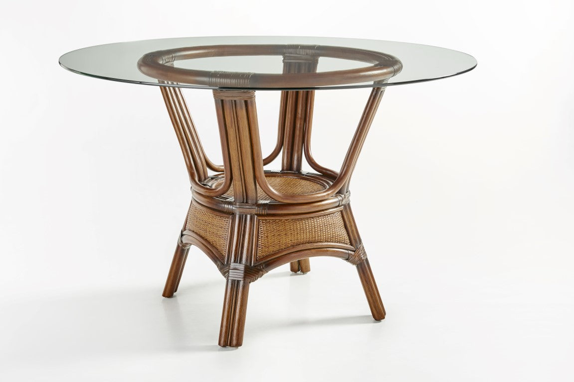 South Sea Rattan Pacifica Wicker Indoor Dining Set