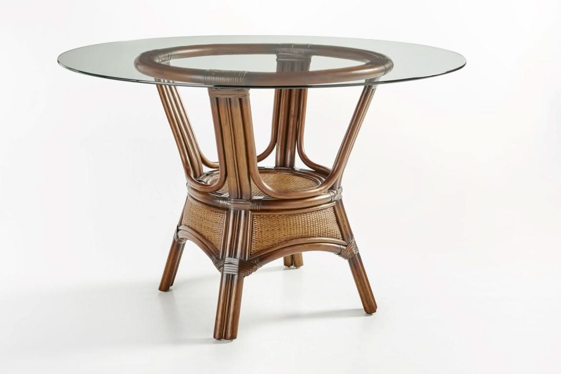 South Sea Rattan Pacifica Wicker Indoor Dining Set