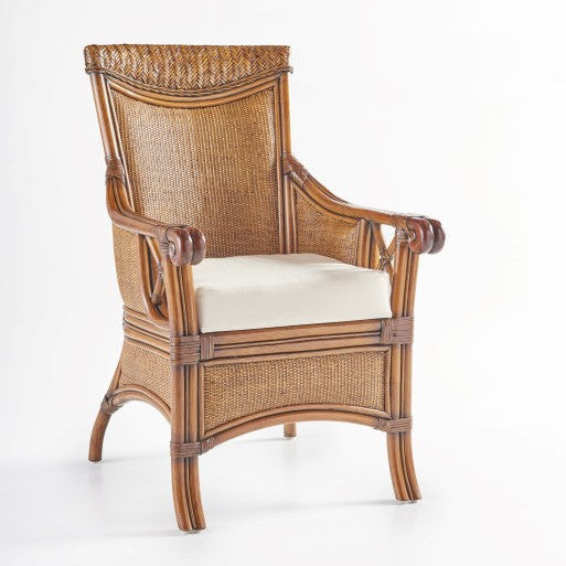 South Sea Rattan Pacifica Wicker Indoor Dining Set