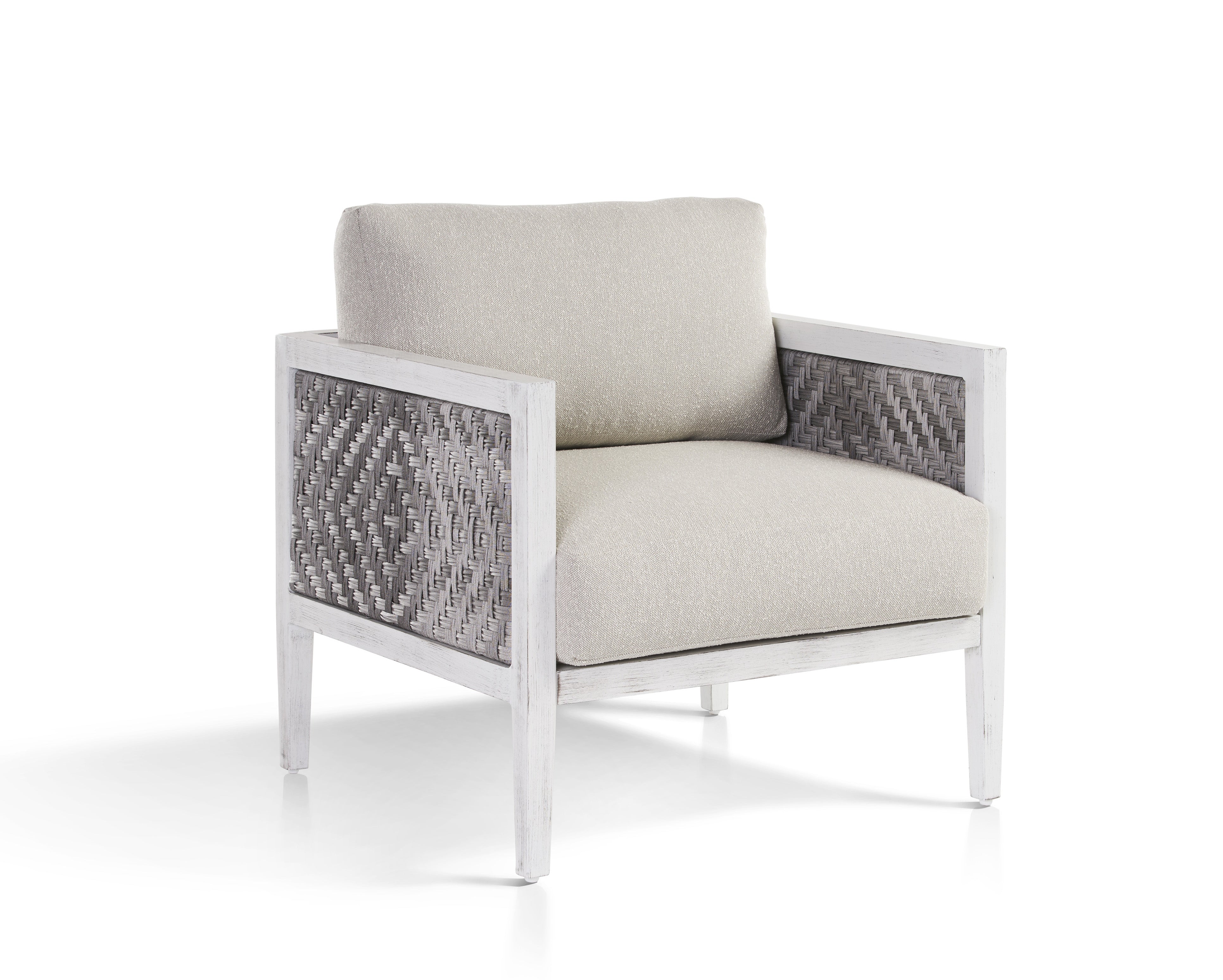 South Sea Rattan Aluminum Outdoor Veda Chair