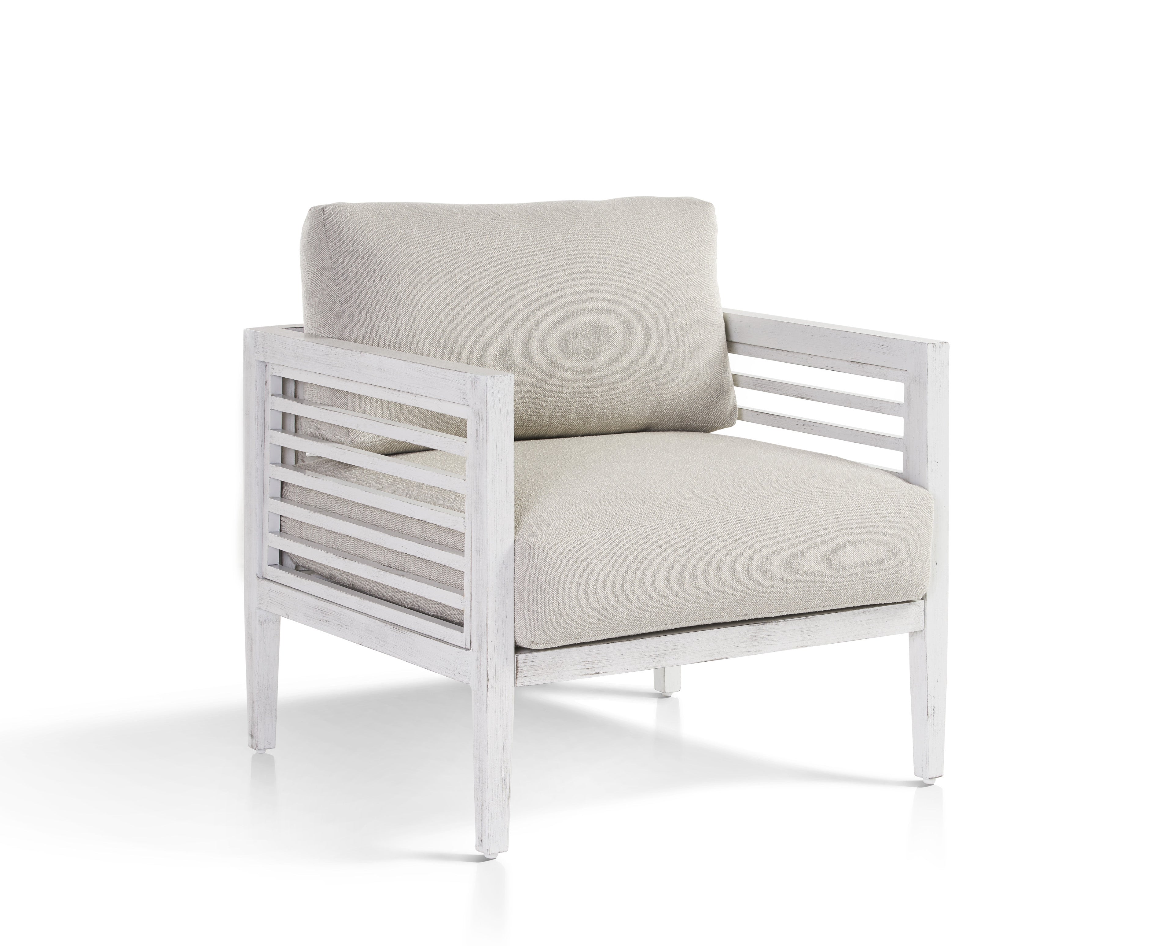 South Sea Rattan Aluminum Outdoor Veda Chair