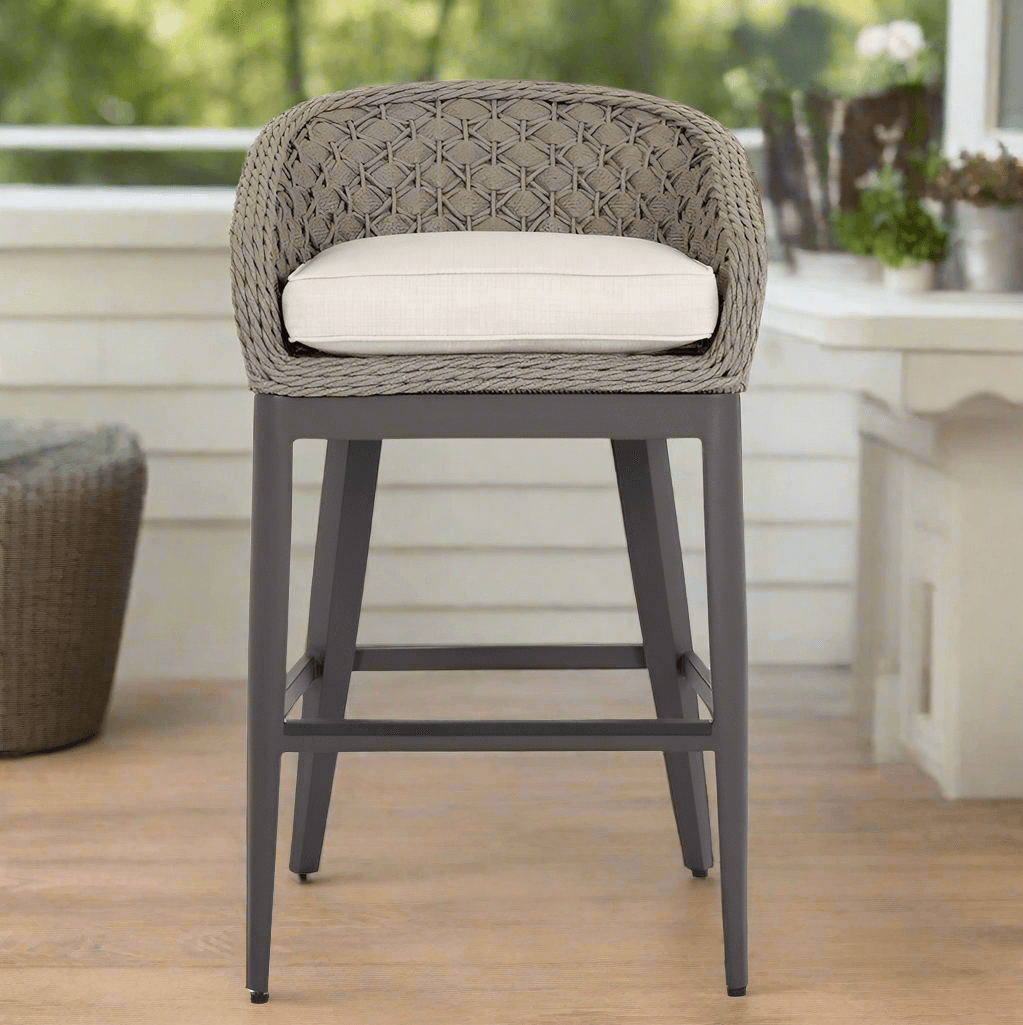 Sunset West Marbella Aluminum Outdoor Bar Stool