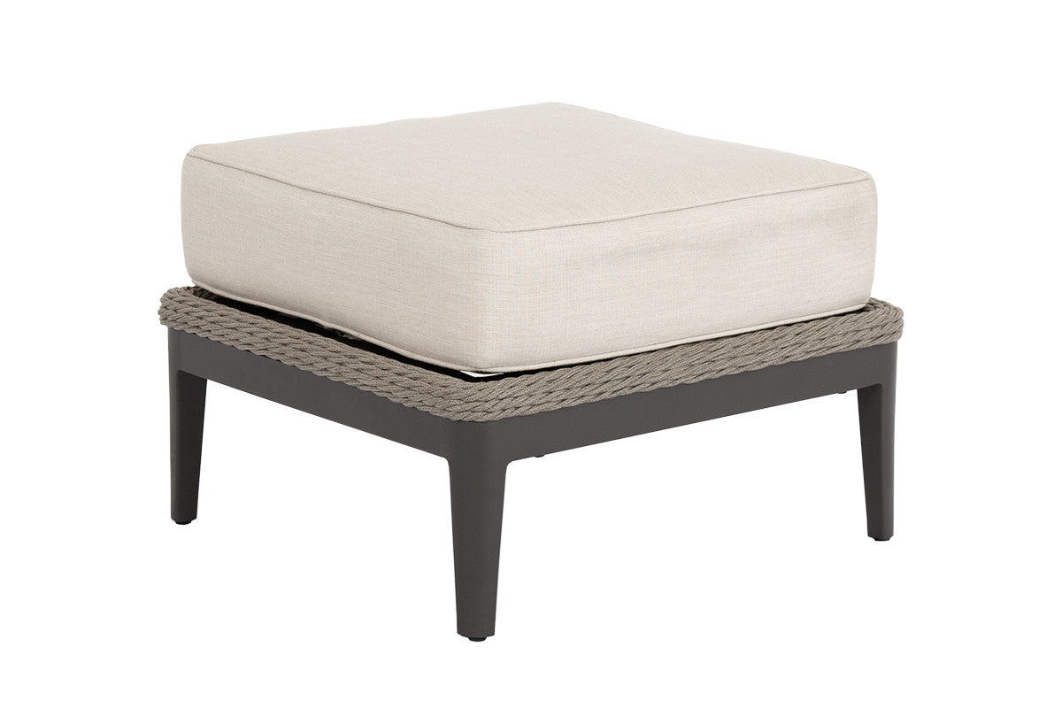 Sunset West Marbella Aluminum Outdoor Ottoman