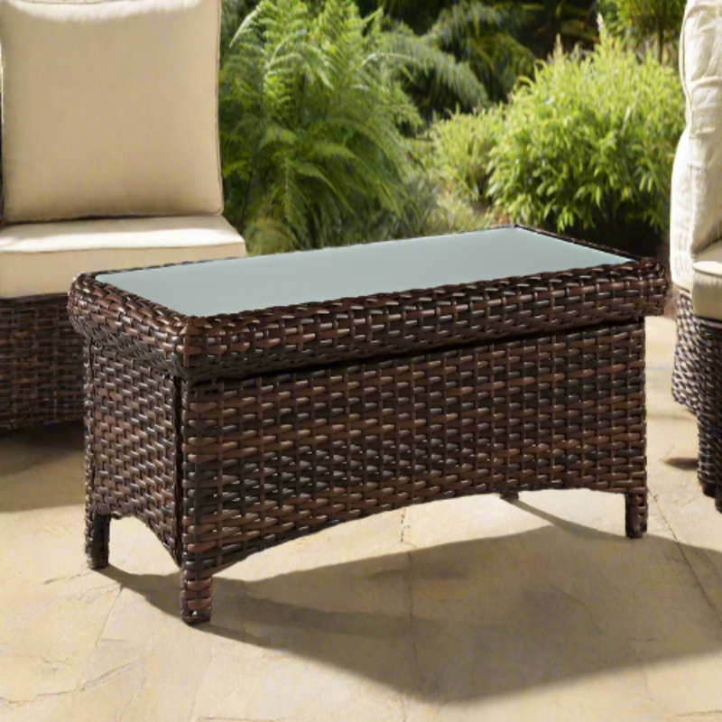 South Sea Rattan Saint Tropez Wicker Outdoor Coffee Table